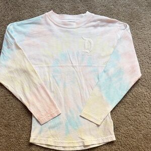 Pastel Disneyland Tie-Dye Kids Spirit Jersey